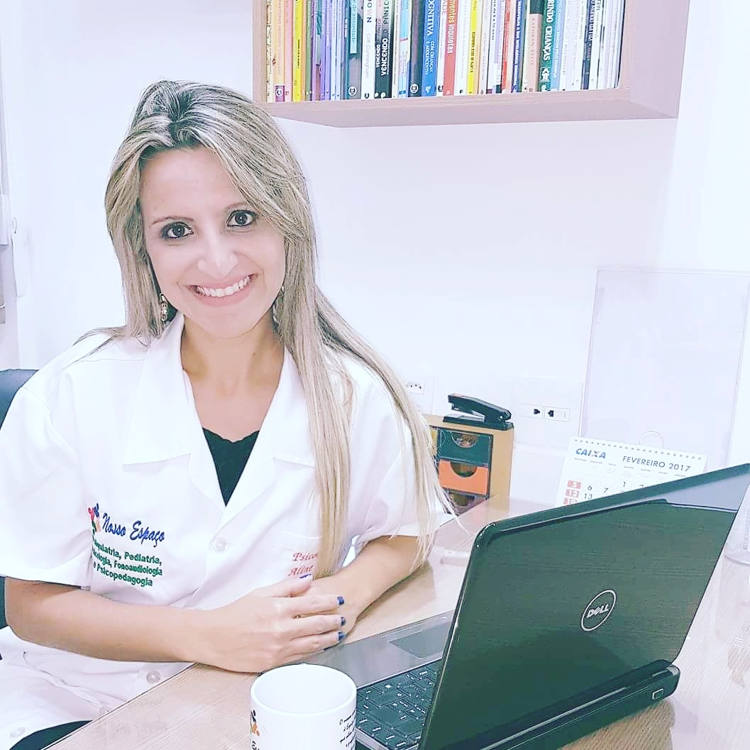 Drª Aline Camargo, psicóloga e diretora técnica da Clínica Nosso Espaço